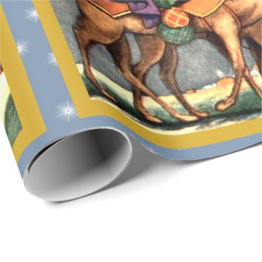 Magi Gift Wrap voor de Feestdagen Cadeaupapier (Rol Hoek)