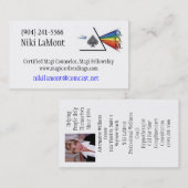 Magi Logo, Certified Magi Councelo... - Gepersonal Visitekaartje (Voorkant / Achterkant)