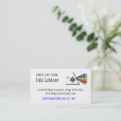 Magi Logo, Certified Magi Councelo... - Gepersonal Visitekaartje (Staand voorkant)