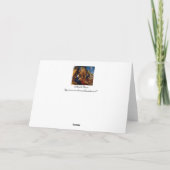 Magi Worship Baby Jesus Feestdagen Kaart (Achterkant)