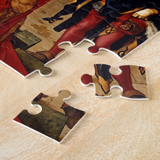Magi Worship Baby Jesus Legpuzzel (Zijkant)