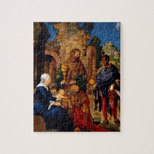 Magi Worship Baby Jesus Legpuzzel