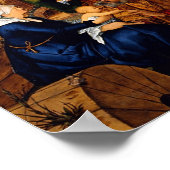 Magi Worship Baby Jesus Poster (Hoek)