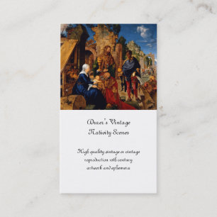 Magi Worship Baby Jesus Visitekaartje