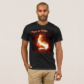 Magia de Dragon ~ Dragon Magick Fireplay Design T-shirt (Voorkant volledig)