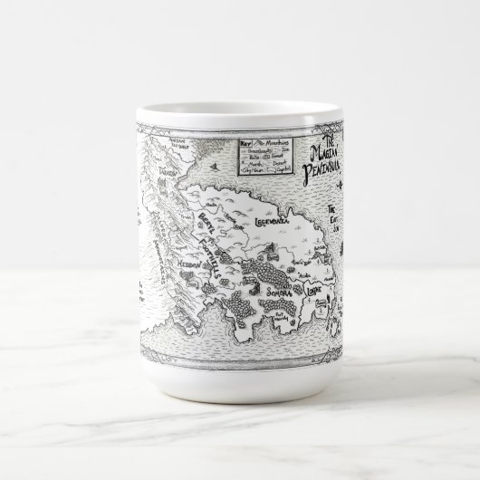 Magian Peninsula Kaart Mok (Center)