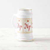 Magian Peninsula Traditional Stein Bierpul (Voorkant links)