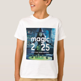 Magic 2025: de fusie van technologie en magie t-shirt