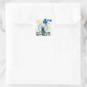Magic 4th Birthday Tshirts en Gifts Ronde Sticker (Tas)