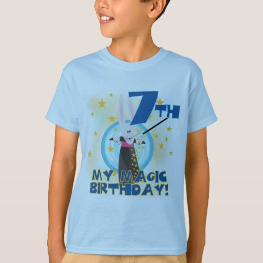 Magic 7th Birthday Tshirts and Gifts (Voorkant)