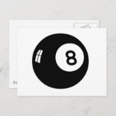Magic 8 Ball Briefkaart (Voorkant / Achterkant)