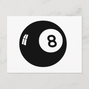 Magic 8 Ball Briefkaart