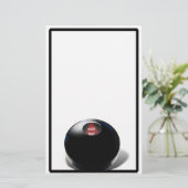 Magic 8 Ball Briefpapier (Staand voorkant)