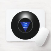 Magic 8 Ball - Jouw tekst Muismat (Met muis)