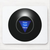 Magic 8 Ball - Jouw tekst Muismat (Voorkant)