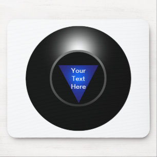 Magic 8 Ball - Jouw tekst Muismat