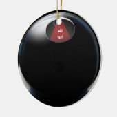 Magic 8 Ball Keramisch Ornament (Links)