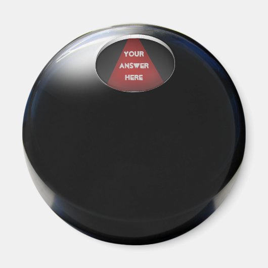 Magic 8 Ball Magneet (Voorkant)