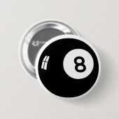 Magic 8 Ball Ronde Button 5,7 Cm (Voorkant /achterkant)