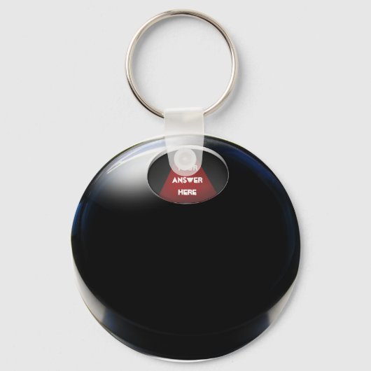 Magic 8 Ball Sleutelhanger (Voorkant)