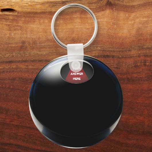 Magic 8 Ball Sleutelhanger (Voorkant)
