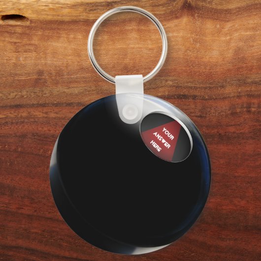 Magic 8 Ball Sleutelhanger (Voorkant)