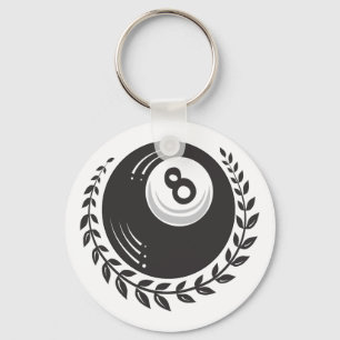 Magic 8 Ball Tattoo Sleutelhanger