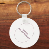 MAGIC 8 BALL - U bent de beste Sleutelhanger (Achterkant)