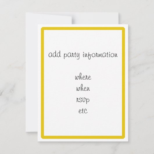 Magic 8 Ball (voeg uw antwoord toe) Kaart (Achterkant)