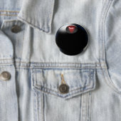Magic 8 Ball (voeg uw antwoord toe) Ronde Button 5,7 Cm (In situ)