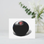 Magic 8 Ball zegt: "Outlook is Good" Briefkaart (Staand voorkant)