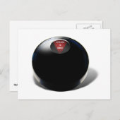 Magic 8 Ball zegt: "Outlook is Good" Briefkaart (Voorkant / Achterkant)