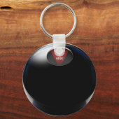 Magic 8 Ball zegt: "Outlook is Good" Sleutelhanger (Voorkant)