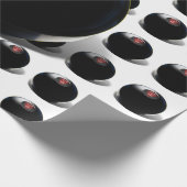 Magic 8 Ball zegt: "Vooruitzichten zijn goed!" Cadeaupapier (Hoek)