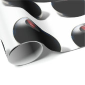 Magic 8 Ball zegt: "Vooruitzichten zijn goed!" Cadeaupapier (Rol Hoek)