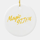 Magic 97.7 FM Ornament (Achterkant)