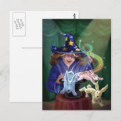 Magic Act Briefkaart (Voorkant / Achterkant)