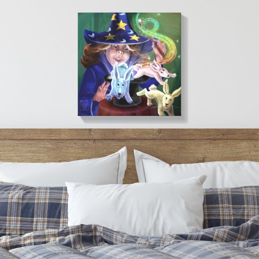 Magic Act Canvas Afdruk (Insitu (Slaapkamer))