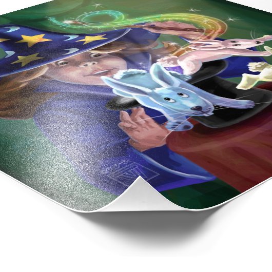 Magic Act Foto Afdruk (Hoek)