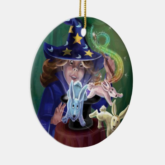 Magic Act Keramisch Ornament (Rechts)