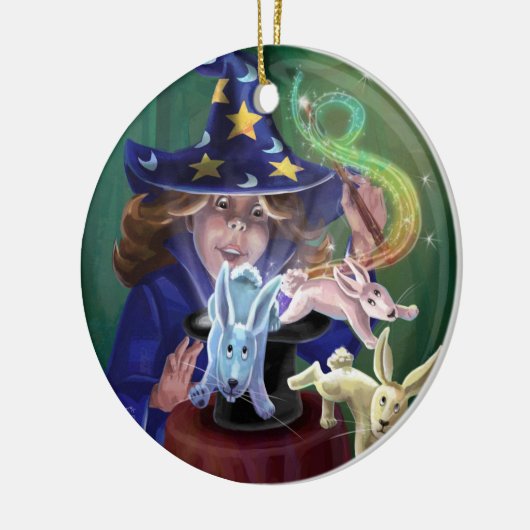 Magic Act Keramisch Ornament (Links)