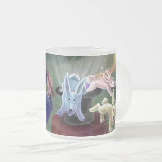 Magic Act Matglas Koffiemok (Voorkant rechts)