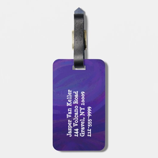 Magic Act Rabbits uit het Pet Bagagelabel (Achterkant verticaal)