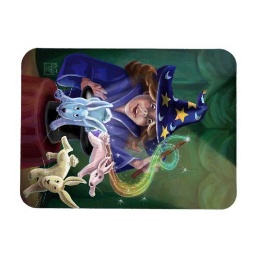 Magic Act Rabbits uit het Pet Magneet (Horizontaal)