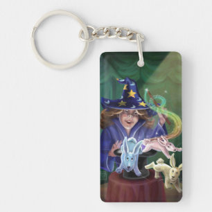 Magic Act Rabbits uit het Pet Sleutelhanger