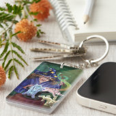 Magic Act Rabbits uit het Pet Sleutelhanger (Voorkant Rechts)