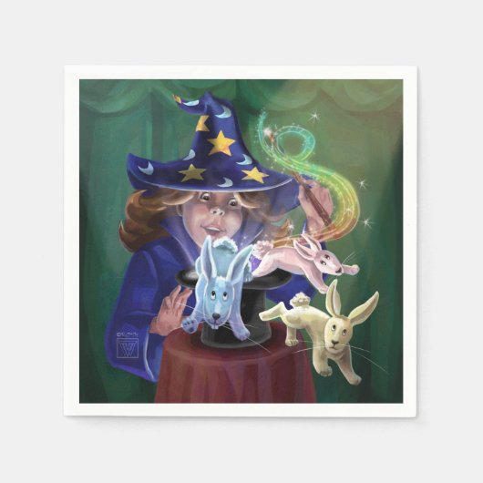 Magic Act Servetten (Voorkant)