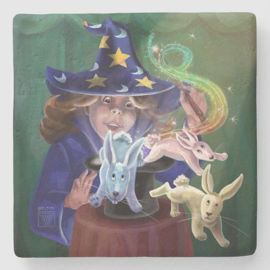 Magic Act Stenen Onderzetter (Voorkant)