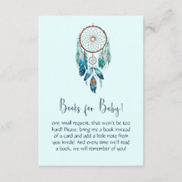 Magic Aquamarine Dreamcatcher Boeken voor Baby Informatiekaartje
