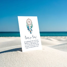 Magic Aquamarine Dreamcatcher Boeken voor Baby Informatiekaartje